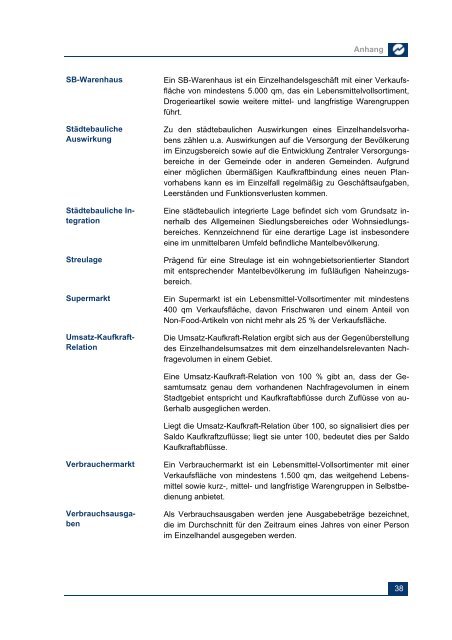 Auswirkungs- und Verträglichkeitsanalyse - Gemeinde Altenberge