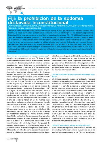 Fiji: la prohibición de la sodomía declarada ... - doc.ilga.org