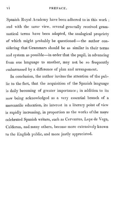 A concise and simplified grammar of the Spanish language