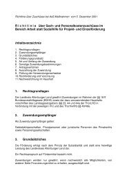 Richtlinie über Zuschüsse bei Ass-Maßnahmen - Altenburger Land