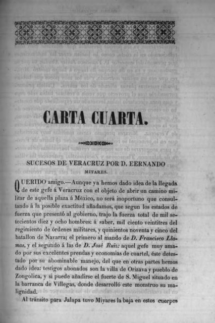 CARTA CUARTA, - Bicentenario