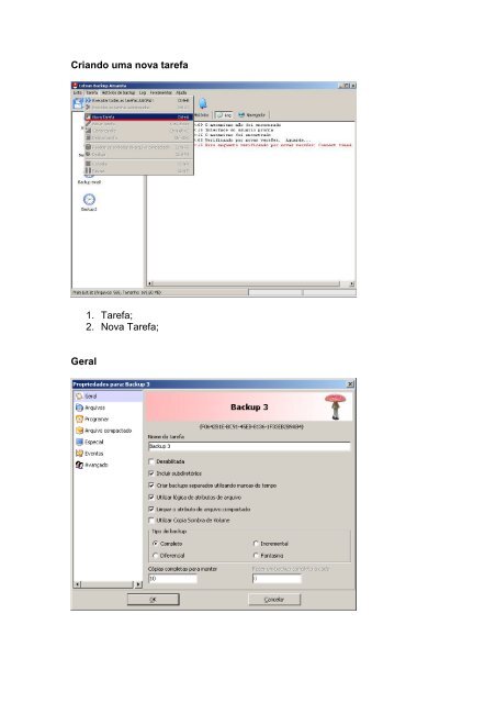 NORMA 011 Como utilizar o Cobian Backup - ESSystem