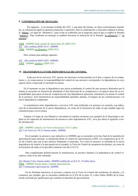 MANUAL DE RADIOCOMUNICACION PARA PILOTOS - IVAO