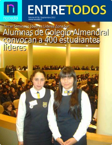 Alumnas de Colegio Almendral convocan a 400 estudiantes líderes ...