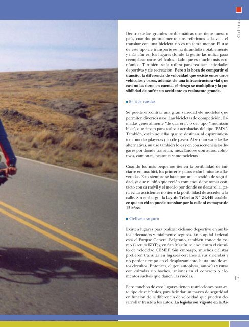 Ciclistas - CESVI Argentina