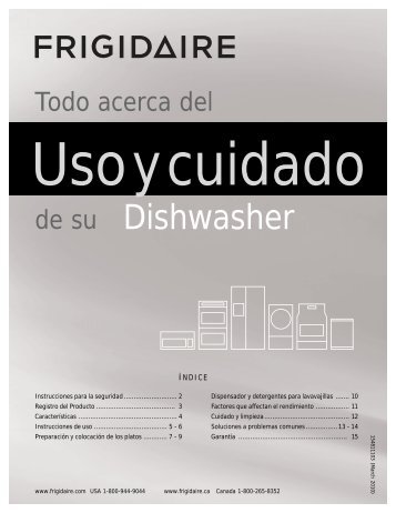 Dishwasher - Frigidaire