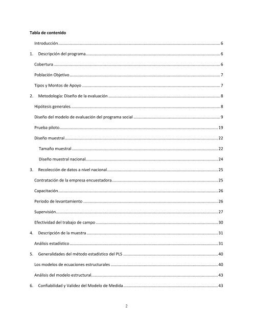 Índice Mexicano de Satisfacción del Usuario (IMSU) Reporte final ...