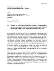 Resumen Ejecutivo Auditoria Operacional sobre el cumplimiento de ...