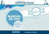 Marca Colectiva (Manual de uso) - Ministerio de Desarrollo Social