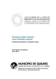 Seminario - Municipio de Quilmes