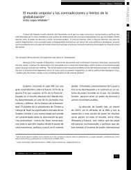 El mundo unipolar y las condiciones y límites - Revista CONfines de ...