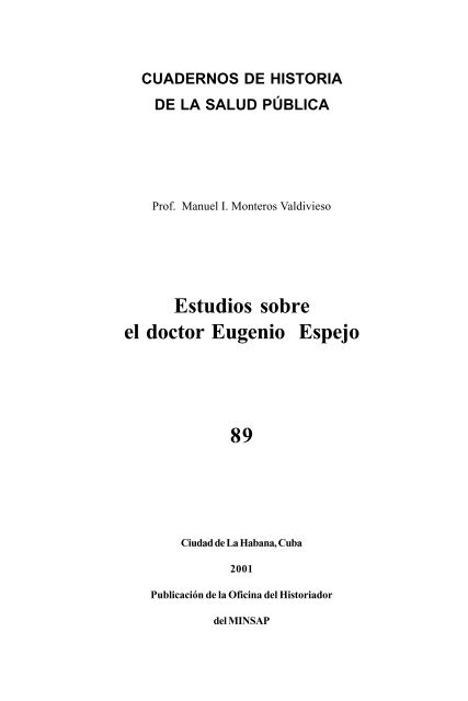 Estudios sobre el doctor Eugenio Espejo 89 - Biblioteca Virtual en ...