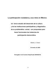 La participación ciudadana y sus retos en México. - Secretaría de ...