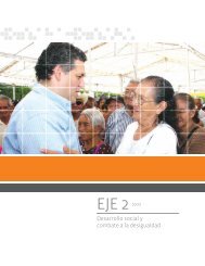 Desarrollo social y combate a la desigualdad EJE 2 - Informes de ...