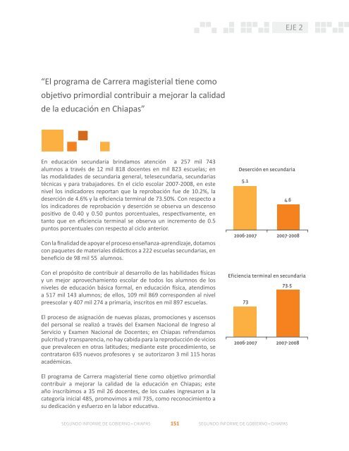 Desarrollo social y combate a la desigualdad EJE 2 - Informes de ...