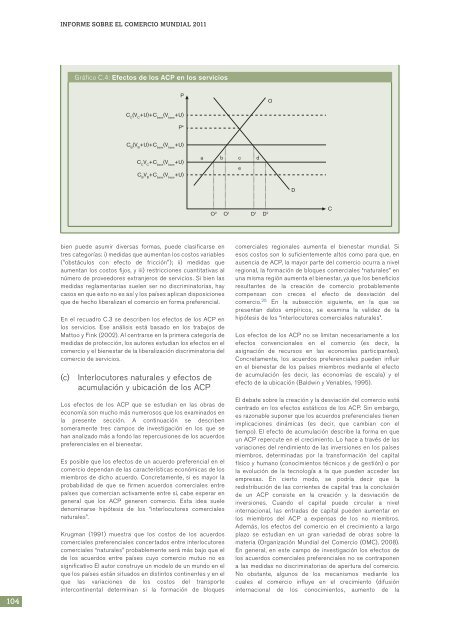 el Comercio Informe sobre Mundial 2011