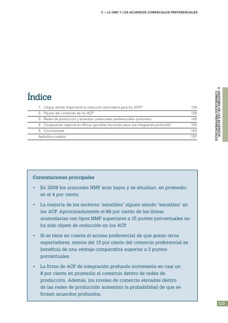 el Comercio Informe sobre Mundial 2011