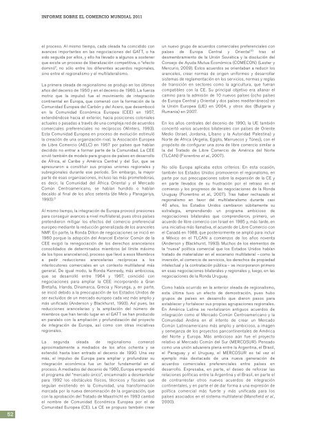 el Comercio Informe sobre Mundial 2011