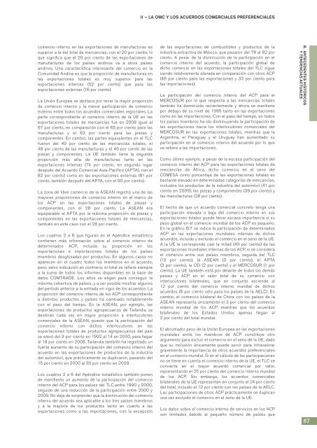 el Comercio Informe sobre Mundial 2011