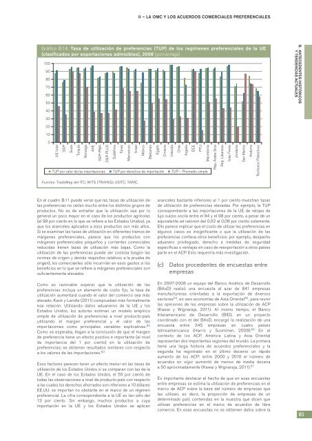 el Comercio Informe sobre Mundial 2011