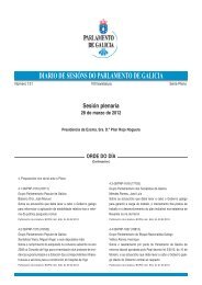 Diario de Sesións DSPG 8 131 - Parlamento de Galicia