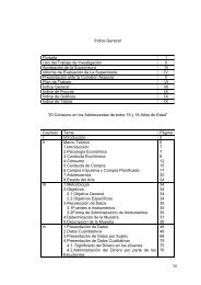 Índice General Portada I Uso del Trabajo de Investigación II ...