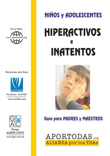 niño o adolescente es Hiperactivo - Ministerio de Educación ...