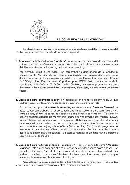 niño o adolescente es Hiperactivo - Ministerio de Educación ...