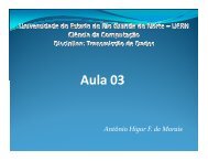 Aula 03 Aula 03 - DCA