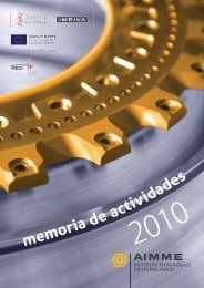 AIMME, Memoria de Actividades 2010