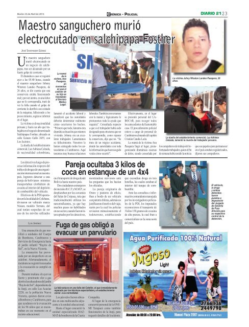 Descargar Longino de Iquique en PDF - Diario 21