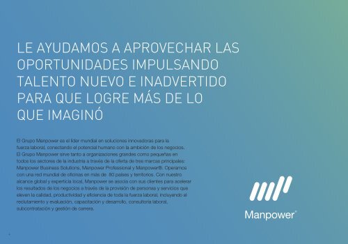 ManpowerGroup™ Brochure