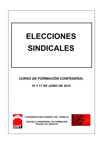 'Elecciones Sindicales' (PDF) - In-formación