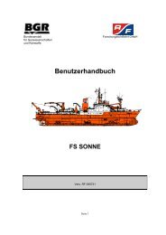 Handbuch SONNE - BGR