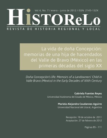 La vida de doña Concepción: memorias de una hija de hacendados ...