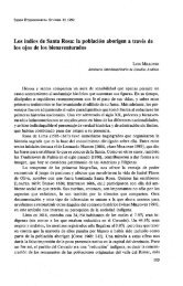 Los indios de Santa Rosa: la población aborigen a través de los ...