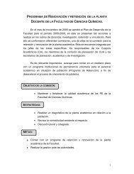 programa de renovación y retención de la planta docente de la ...