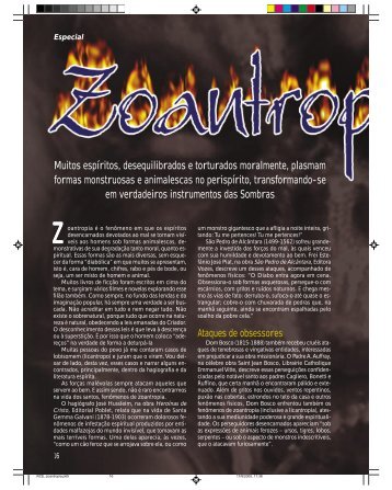 Zoantropia - Revista Cristã de Espiritismo