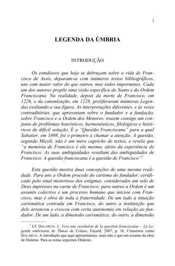 4_Legenda da Umbria (LU).pdf - Editorial Franciscana