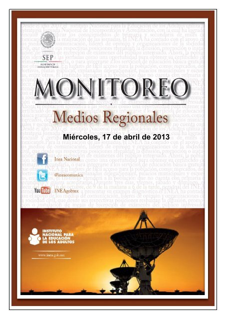 Monitoreo Medios Regionales - INEA