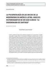 La psicopatoLogía en Los inicios de La modernidad ... - Revista GPU