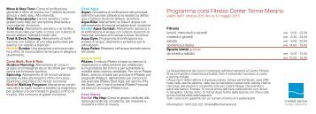 Programma corsi invernali (54 Kb) - Therme Meran