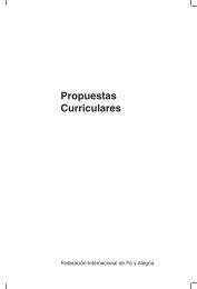 Propuestas Curriculares - Federación Internacional de Fe y Alegría