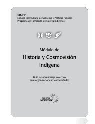 Historia y Cosmovisión Indígena - Fondo Indígena