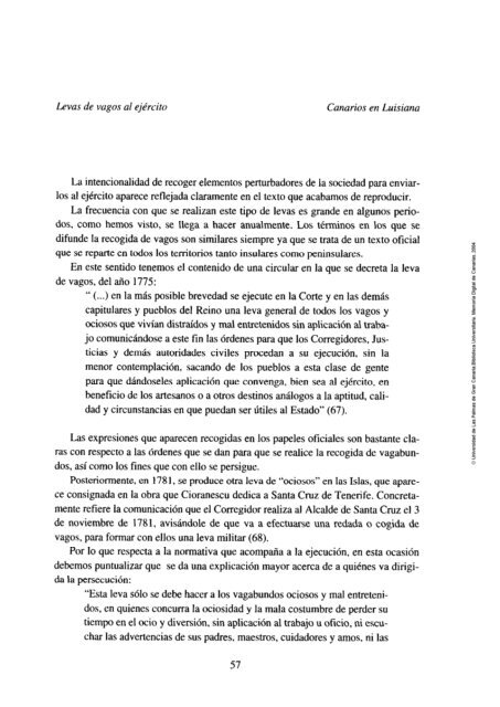 Emigración por reclutamientos. Canarios en Luisiana - Acceda ...