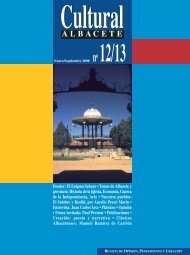 Cultural AB Nº 12/13:REVISTA CULTURAL ALBACETE