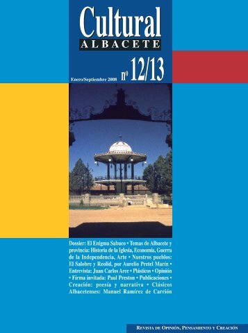 Cultural AB Nº 12/13:REVISTA CULTURAL ALBACETE