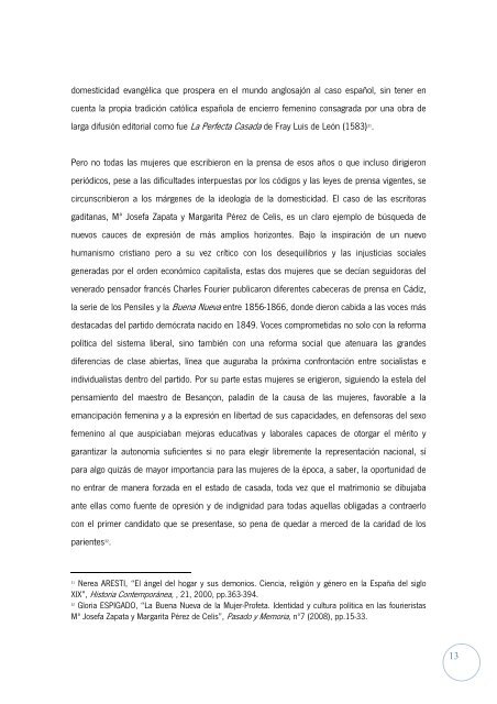 Género en la historiografía andaluzaBalance de resultados y ...