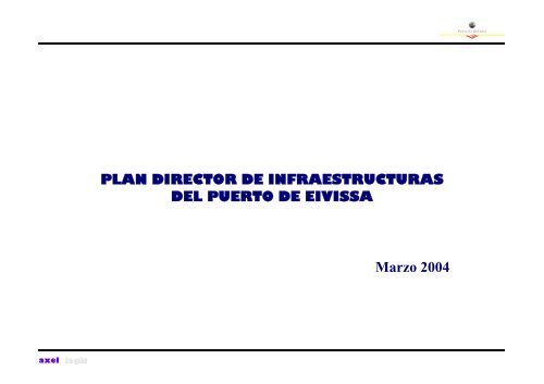 PLAN DIRECTOR DE INFRAESTRUCTURAS ... - Ports de Balears
