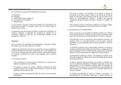 PLAN DIRECTOR DE INFRAESTRUCTURAS ... - Ports de Balears